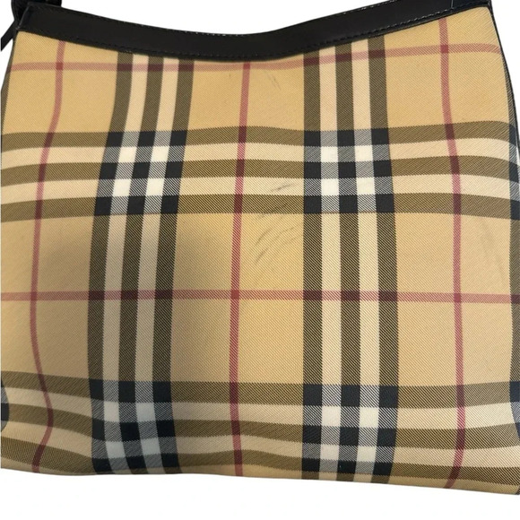 Burberry London Classic Haymarket Nova Check Medium Shoulder Handbag,ItalyT-02-2 - Picture 5 of 8